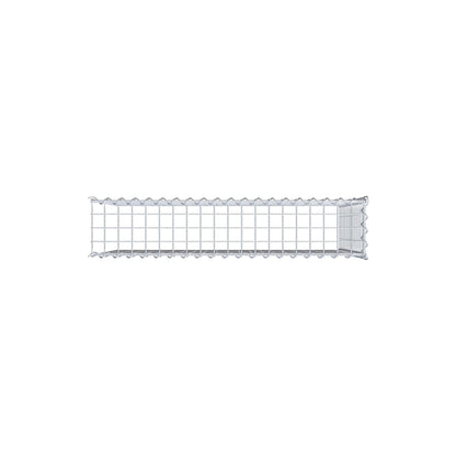 Gabion rapporté type 4 100 cm x 70 cm x 20 cm (L x H x P), mailles 5 cm x 5 cm, spirale