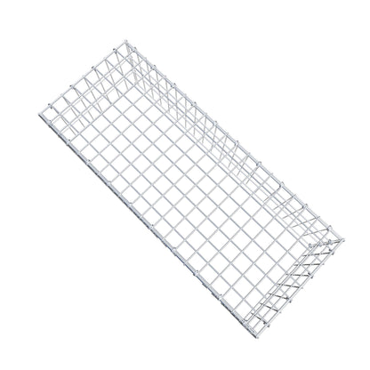 Gabião Tipo 3 100 cm x 30 cm x 40 cm (C x A x P), malhagem 5 cm x 10 cm, anel C