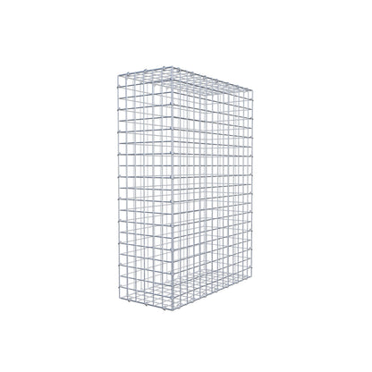 Gabbione 100 cm x 70 cm x 30 cm (L x H x P), maglia 5 cm x 5 cm, anello a C