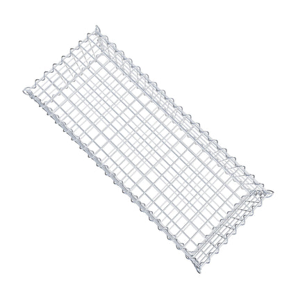 Gabião 100 cm x 20 cm x 40 cm (C x A x P), malhagem 5 cm x 5 cm, espiral