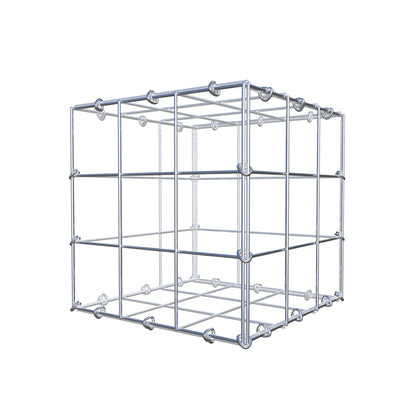 Gabion 30 cm x 30 cm x 30 cm (L x H x D), mesh size 10 cm x 10 cm, C-ring