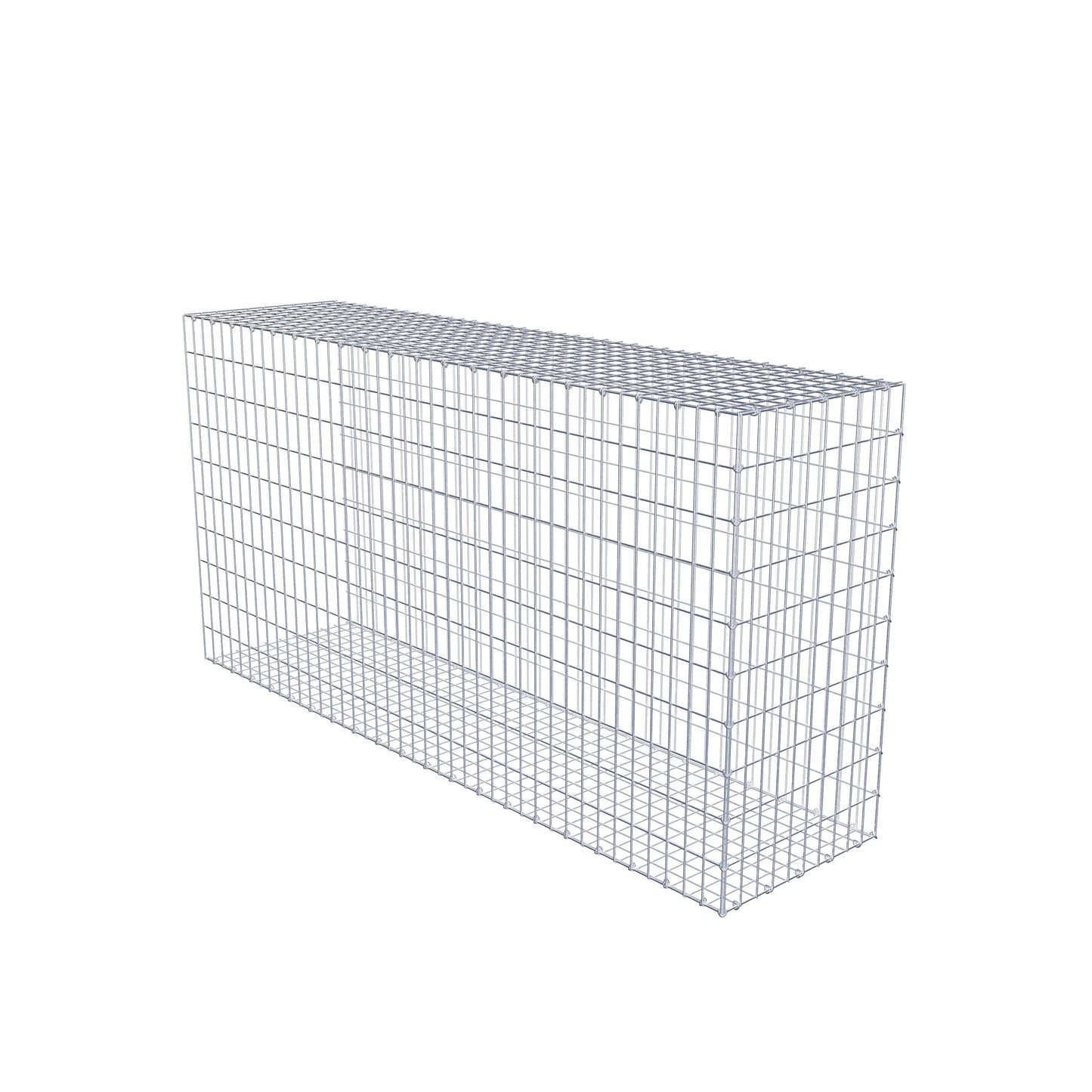 Extra gabion typ 2 200 cm x 100 cm x 50 cm, maskstorlek 5 cm x 10 cm, C-ring