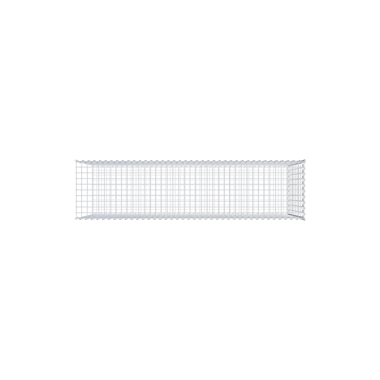 Extra gabion typ 2 200 cm x 100 cm x 50 cm (L x H x D), maskstorlek 5 cm x 10 cm, spiral