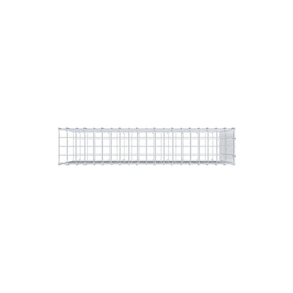 Anbaugabione Typ 2 100 cm x 60 cm x 20 cm (L x H x T), Maschenweite 5 cm x 5 cm, C-Ring