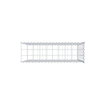 Anbaugabione Typ 2 100 cm x 80 cm x 30 cm (L x H x T), Maschenweite 10 cm x 10 cm, Spirale