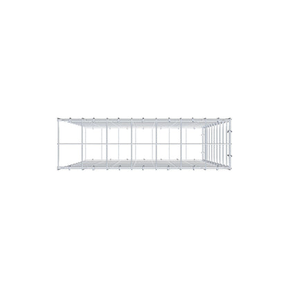 Gabbione aggiuntivo di tipo 2 100 cm x 70 cm x 20 cm (L x H x P), maglia 10 cm x 10 cm, anello a C