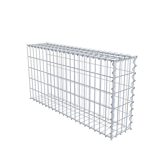 Anbaugabione Typ 2 100 cm x 50 cm x 20 cm (L x H x T), Maschenweite 5 cm x 10 cm, Spirale