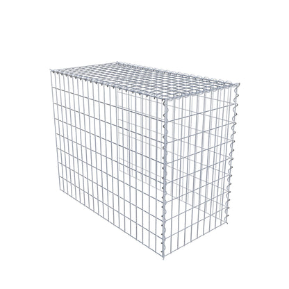 Gavión complementario tipo 4 100 cm x 80 cm x 50 cm (L x A x P), luz de malla 5 cm x 10 cm, en espiral
