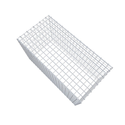 Gavión complementario de tipo 3 100 cm x 60 cm x 50 cm (L x A x P), malla 5 cm x 5 cm, anillo en C