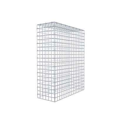 Anbaugabione Typ 3 100 cm x 80 cm x 30 cm (L x H x T), Maschenweite 5 cm x 5 cm, C-Ring