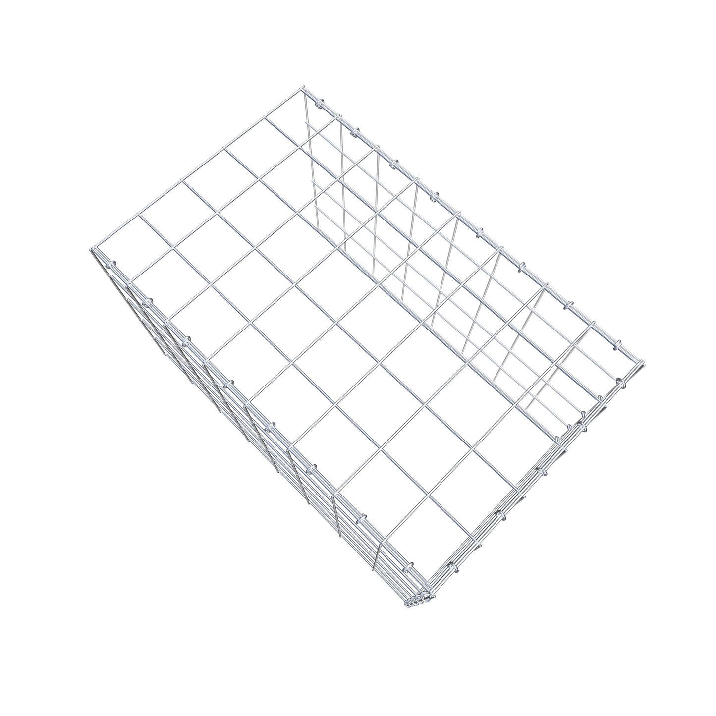 Fourche rapportée type 4 80 cm x 50 cm x 50 cm (L x H x P), mailles 10 cm x 10 cm, anneau C
