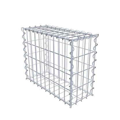 Gabion 50 cm x 40 cm x 20 cm (L x H x D), maskestørrelse 5 cm x 10 cm, spiral