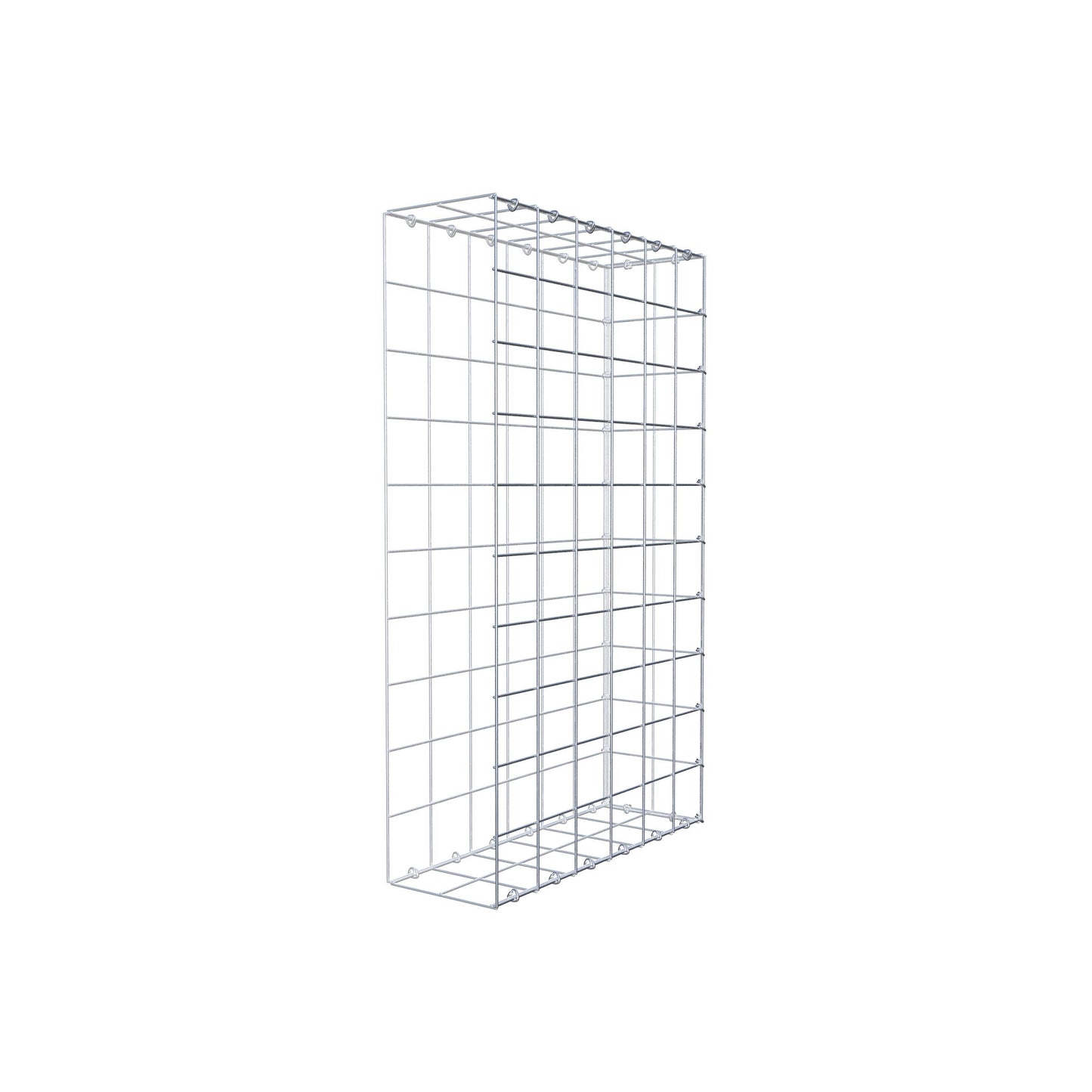 Anbaugabione Typ 2 100 cm x 60 cm x 20 cm (L x H x T), Maschenweite 10 cm x 10 cm, C-Ring