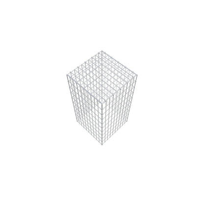 Anbaugabione Typ 3 100 cm x 50 cm x 50 cm (L x H x T), Maschenweite 5 cm x 10 cm, C-Ring