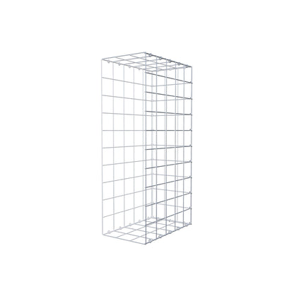 Gabbione aggiuntivo di tipo 2 100 cm x 50 cm x 30 cm (L x H x P), maglia 10 cm x 10 cm, anello a C