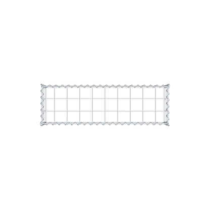 Anbaugabione Typ 3 100 cm x 20 cm x 30 cm (L x H x T), Maschenweite 10 cm x 10 cm, Spirale