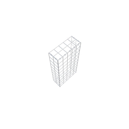 Anbaugabione Typ 2 100 cm x 20 cm x 50 cm (L x H x T), Maschenweite 10 cm x 10 cm, C-Ring