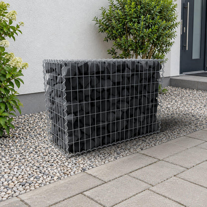 Gabion 100 cm x 70 cm x 40 cm (L x H x P), mailles 5 cm x 10 cm, spirale