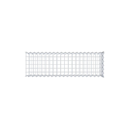 Gabbione aggiuntivo tipo 2 100 cm x 20 cm x 30 cm (L x A x P), maglia 5 cm x 5 cm, a spirale