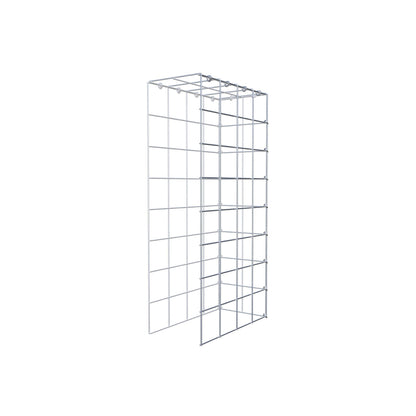 Pila adicional tipo 4 80 cm x 40 cm x 20 cm (L x A x P), malla 10 cm x 10 cm, anillo en C