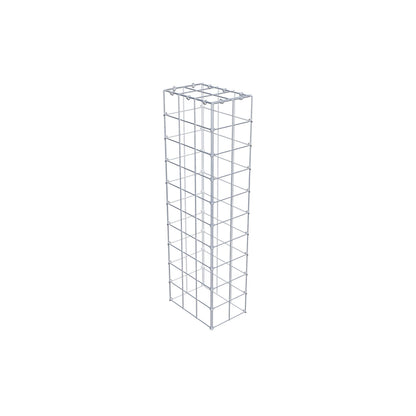 Gavión complementario de tipo 3 100 cm x 30 cm x 20 cm (L x A x P), malla 10 cm x 10 cm, anillo en C