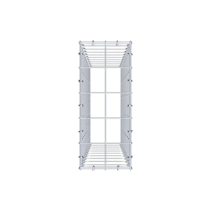 Anbaugabione Typ 3 100 cm x 20 cm x 50 cm (L x H x T), Maschenweite 10 cm x 10 cm, C-Ring