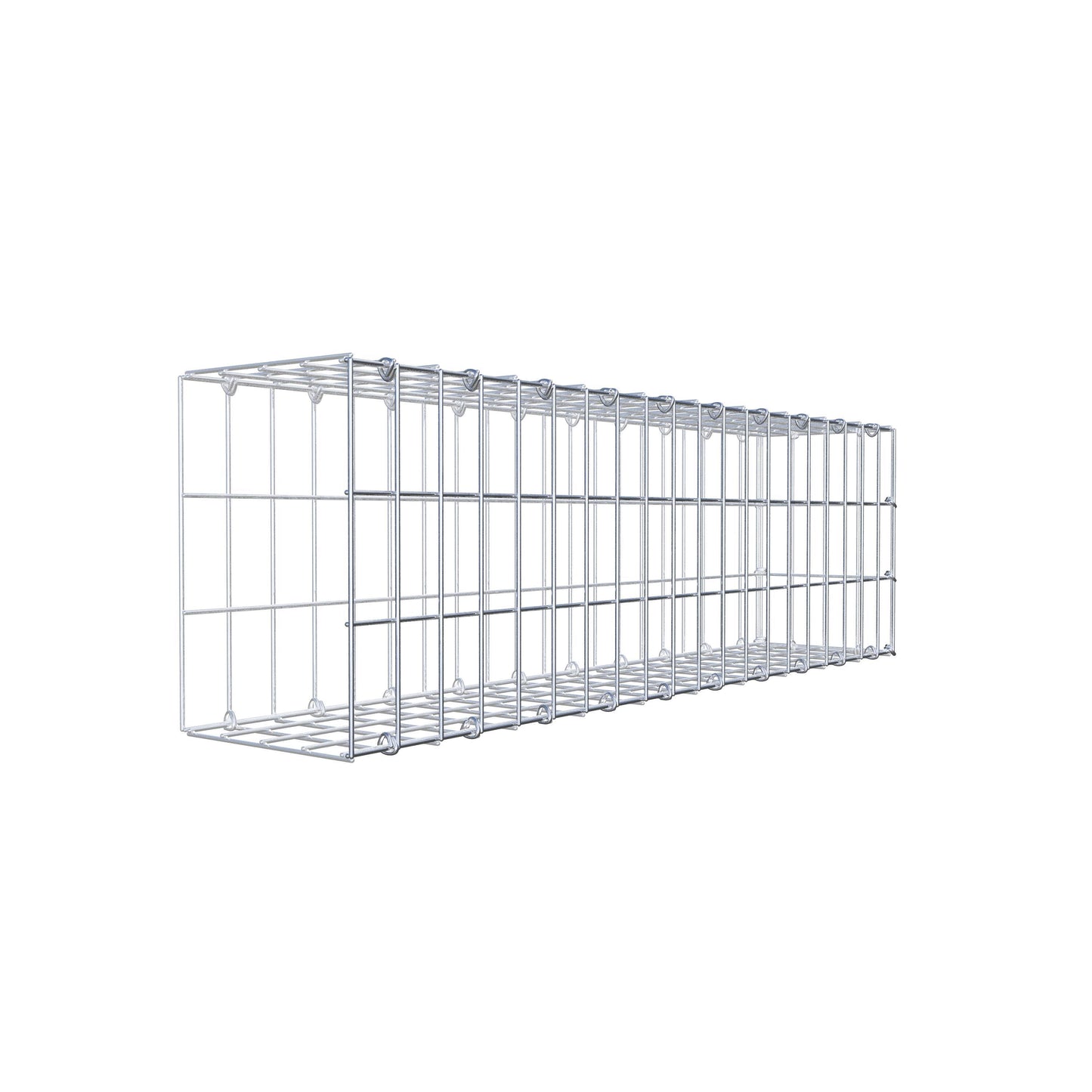 Pila adicional tipo 2 100 cm x 30 cm x 20 cm, malla 5 cm x 10 cm, anillo en C