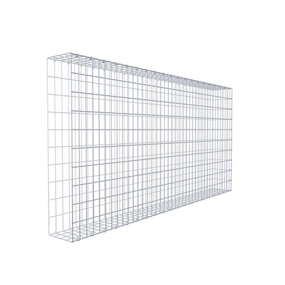 Anbaugabione Typ 2 200 cm x 100 cm x 20 cm, Maschenweite 5 cm x 10 cm, C-Ring