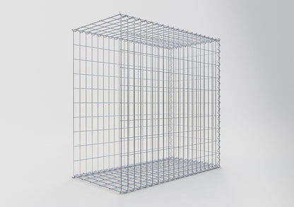 Anbaugabione Typ 2 100 cm x 100 cm x 50 cm (L x H x T), Maschenweite 5 cm x 10 cm, Spirale