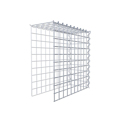 Anbaugabione Typ 4 50 cm x 50 cm x 20 cm (L x H x T), Maschenweite 5 cm x 5 cm, Spirale