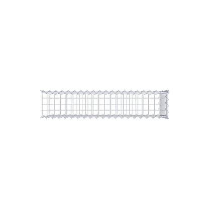 Gabion rapporté type 2 100 cm x 40 cm x 20 cm (L x H x P), mailles 5 cm x 5 cm, spirale