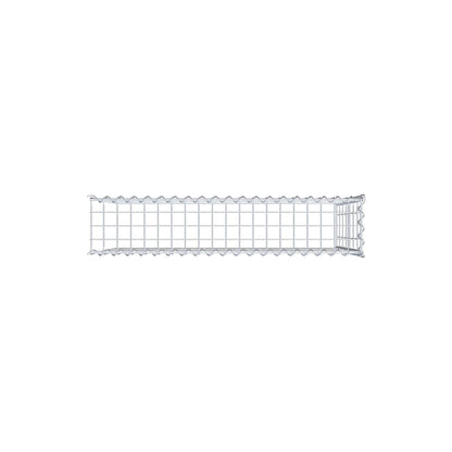 Anbaugabione Typ 4 100 cm x 70 cm x 20 cm (L x H x T), Maschenweite 5 cm x 10 cm, Spirale