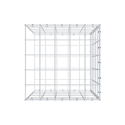Anbaugabione Typ 2 50 cm x 50 cm x 50 cm (L x H x T), Maschenweite 10 cm x 10 cm, C-Ring