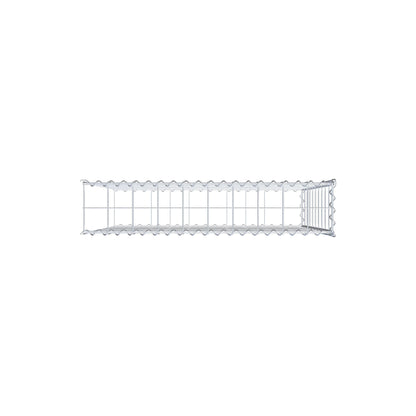 Gavión complementario tipo 2 100 cm x 100 cm x 20 cm (L x A x P), malla 10 cm x 10 cm, espiral