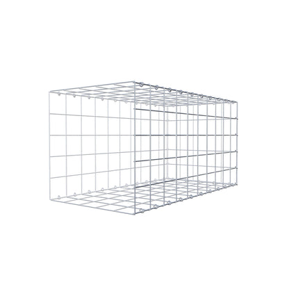 Pile aggiuntivo tipo 2 100 cm x 50 cm x 50 cm (L x H x P), maglia 10 cm x 10 cm, anello a C