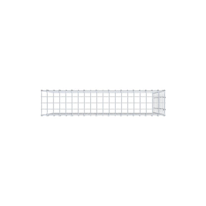 Gavión complementario de tipo 4 100 cm x 70 cm x 20 cm (L x A x P), malla 5 cm x 10 cm, anillo en C