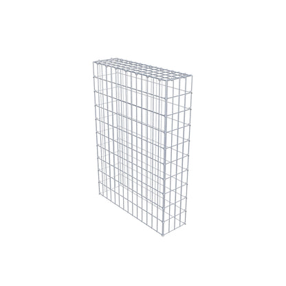 Gabião Tipo 3 100 cm x 70 cm x 20 cm (C x A x P), malhagem 5 cm x 10 cm, anel C