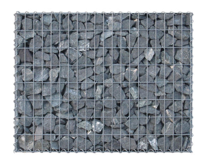 Gabione 100 cm x 80 cm x 30 cm (L x H x T), Maschenweite 5 cm x 10 cm, Spirale
