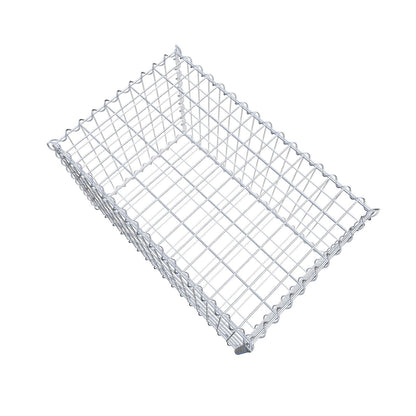 Gabion 80 cm x 50 cm x 50 cm (L x H x D), maskestørrelse 5 cm x 10 cm, spiral