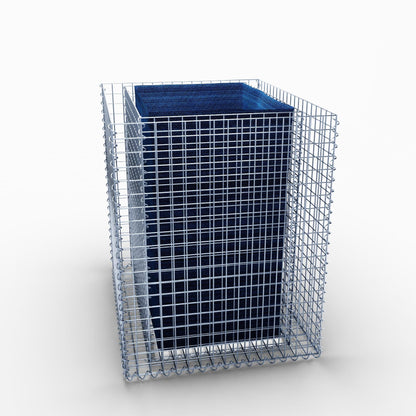Hochbeet eckig 100 cm x 80 cm x 100 cm (L x H x T), Maschenweite 5 x 5 cm, Wandstärke 10 cm