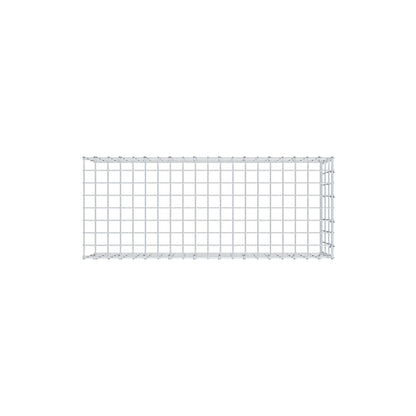 Fourche rapportée type 4 100 cm x 30 cm x 40 cm (L x H x P), mailles 5 cm x 10 cm, anneau en C