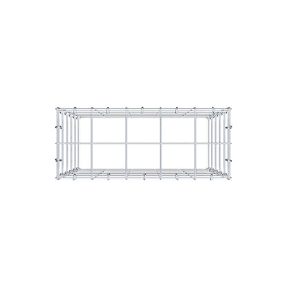 Pila adicional tipo 3 50 cm x 50 cm x 20 cm (L x A x P), malla 10 cm x 10 cm, anillo en C