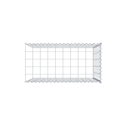 Anbaugabione Typ 4 100 cm x 80 cm x 50 cm (L x H x T), Maschenweite 10 cm x 10 cm, Spirale