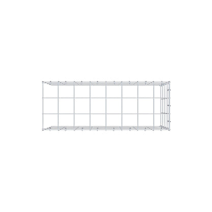 Gabbione aggiuntivo tipo 4 80 cm x 40 cm x 30 cm (L x H x P), maglia 10 cm x 10 cm, anello a C