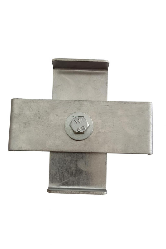 Klemme til 10 x 10 cm, aluminium