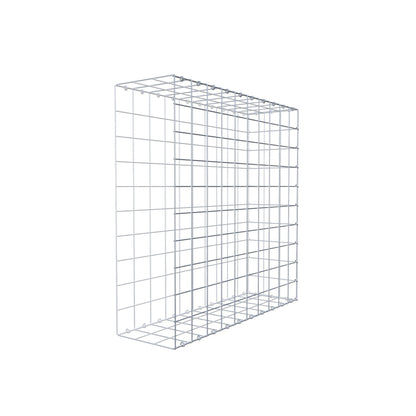 Anbaugabione Typ 2 100 cm x 100 cm x 30 cm (L x H x T), Maschenweite 10 cm x 10 cm, C-Ring