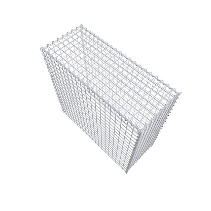 Anbaugabione Typ 3 100 cm x 100 cm x 40 cm (L x H x T), Maschenweite 5 cm x 5 cm, Spirale