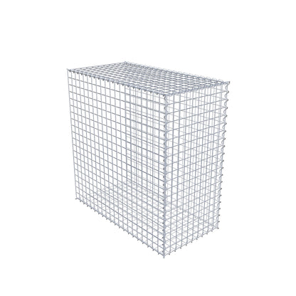 Gabião tipo 2 100 cm x 100 cm x 50 cm (C x A x P), malhagem 5 cm x 5 cm, espiral