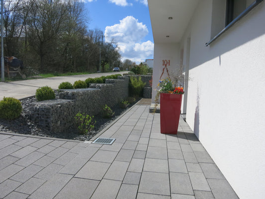 Gabion 100 cm x 50 cm x 30 cm (L x H x D), maskestørrelse 5 cm x 10 cm, spiral