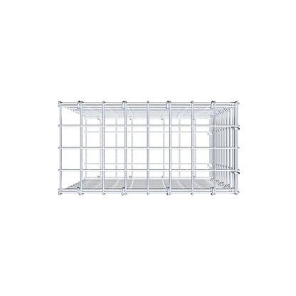 Pila adicional tipo 2 50 cm x 40 cm x 20 cm (L x A x P), malla 5 cm x 5 cm, anillo en C